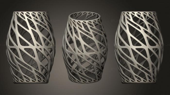 Vases (Art Vase 3, VZ_0309) 3D models for cnc